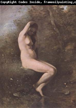 Jean Baptiste Camille  Corot Venus au bain (mk11)